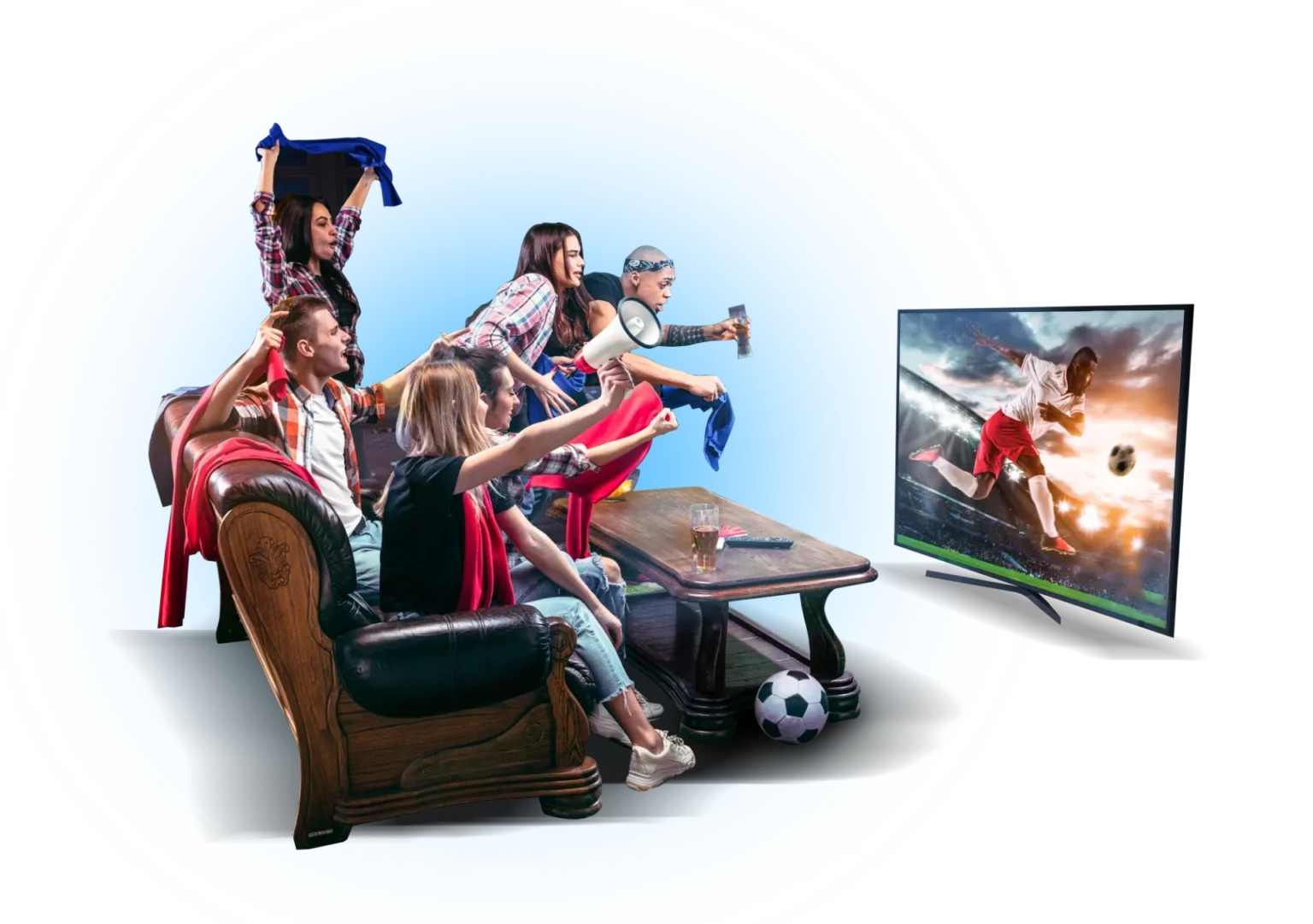 Interface IPTV Maroc affichée sur plusieurs appareils